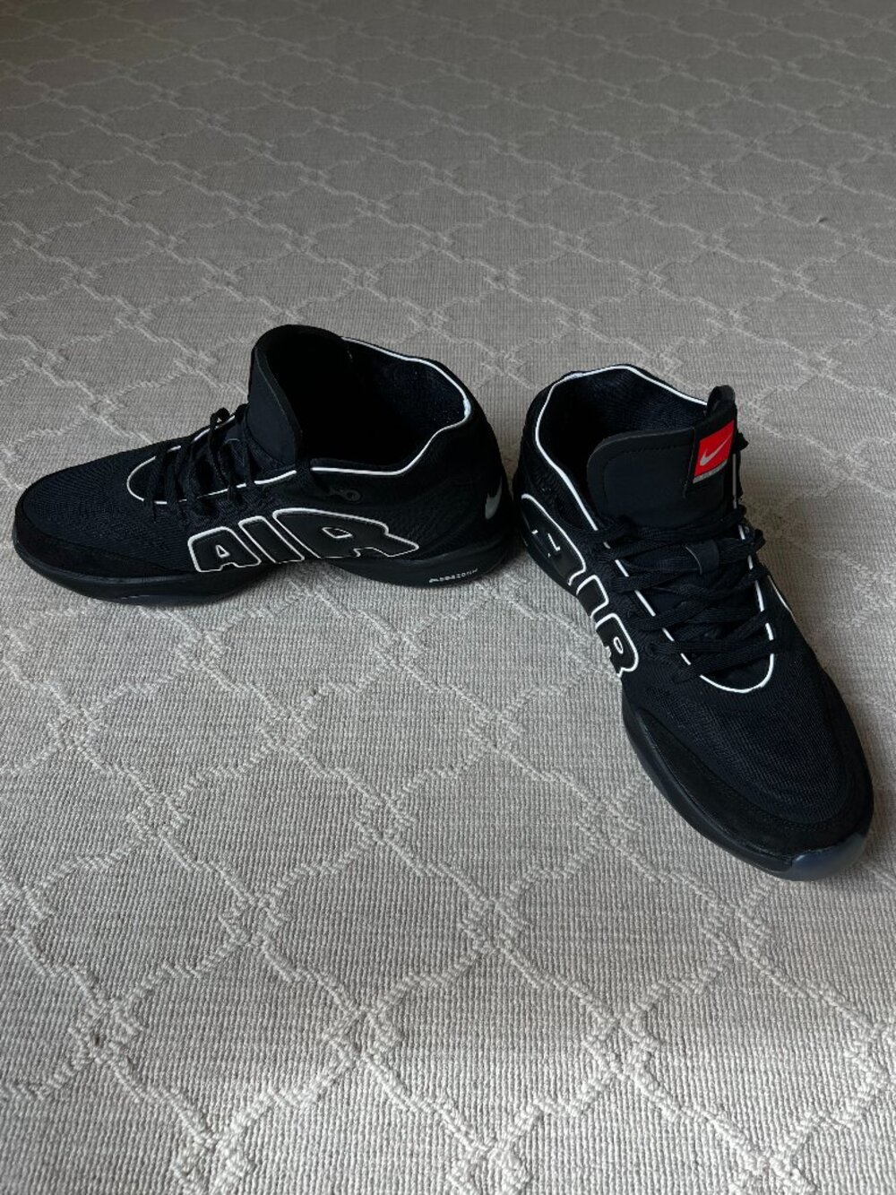 Nike GT Hustle 2 All-Star More Uptempo Black Men’s 12.5 - Picture 2 of 4